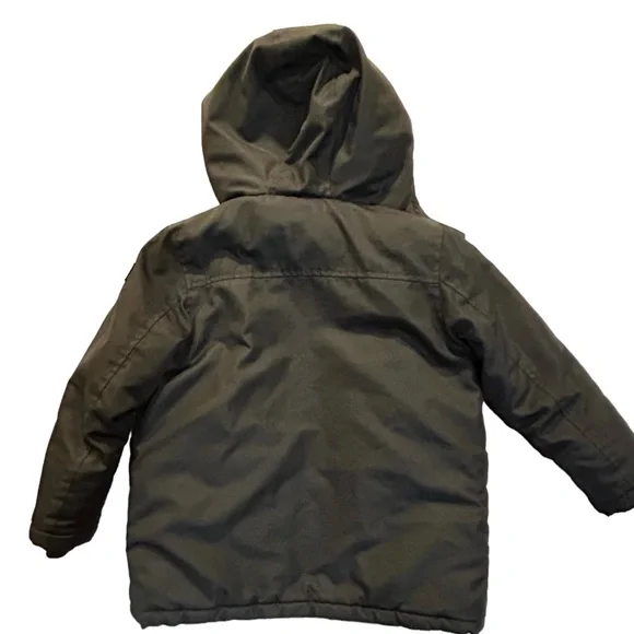 Calvin Klein Jeans Black Insulated Winter Coat 7